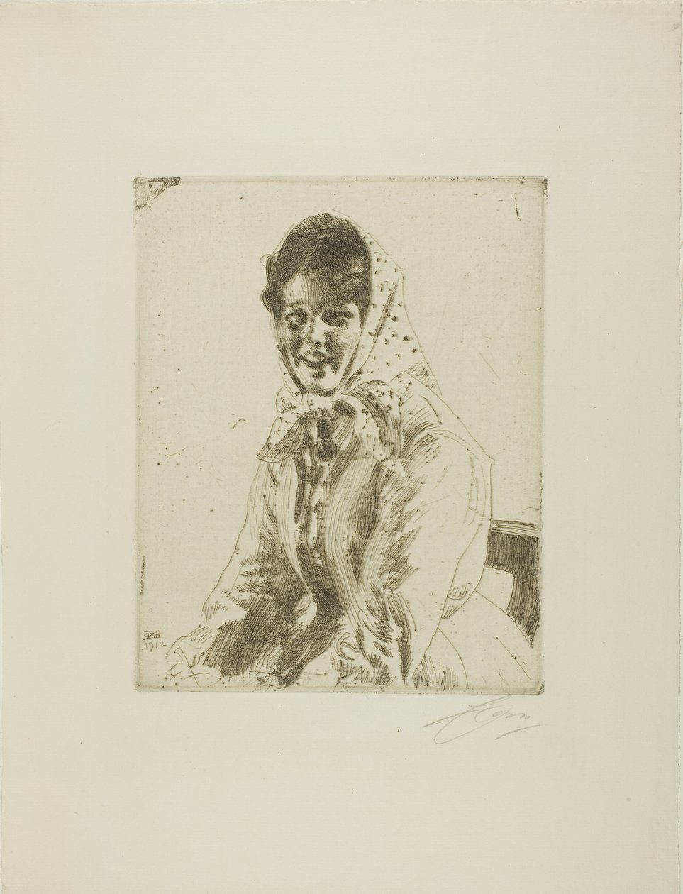 Skerikulla (Bir Skeri Kız) by Anders Leonard Zorn