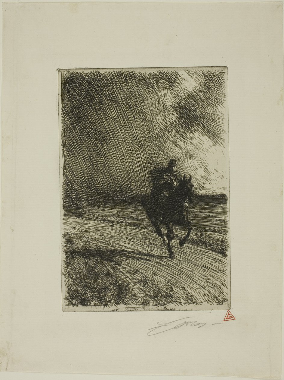 Fırtına by Anders Leonard Zorn