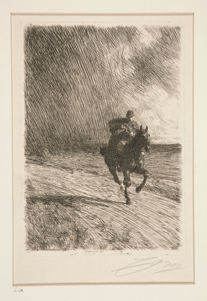 Fırtına by Anders Leonard Zorn