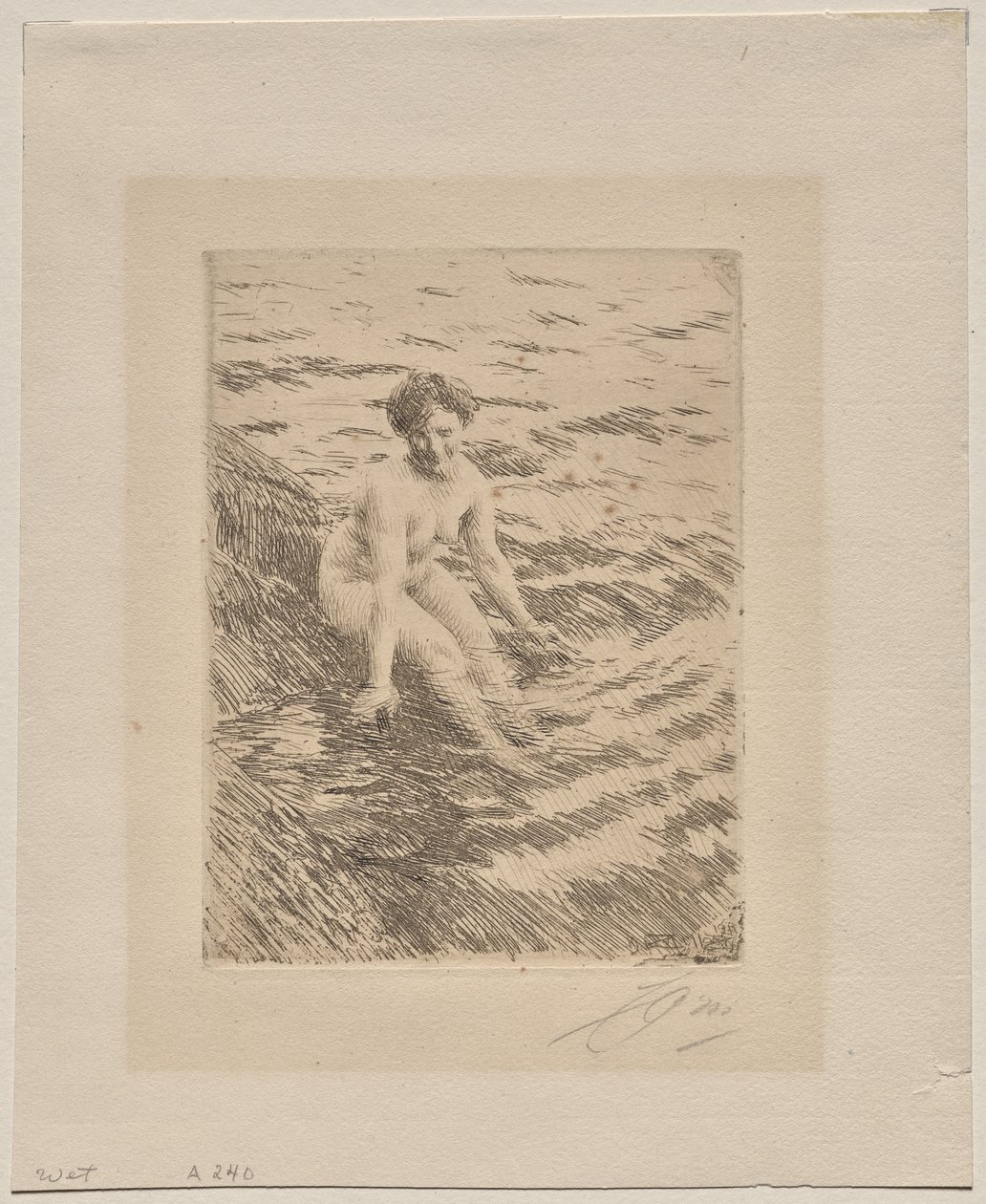 Islak by Anders Leonard Zorn