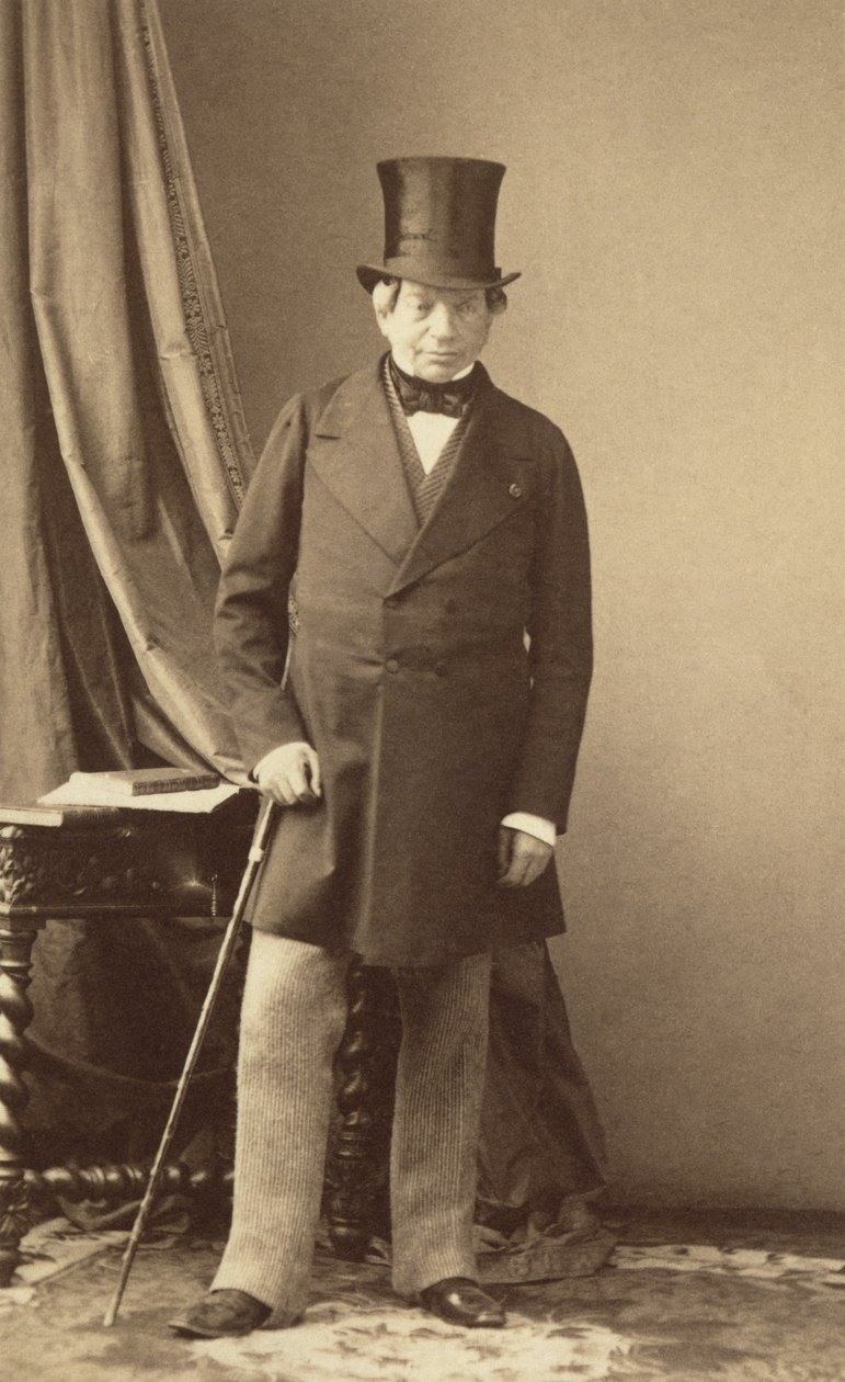 Baron James Rothschild (1792-1868) by Andre Adolphe Eugene Disderi