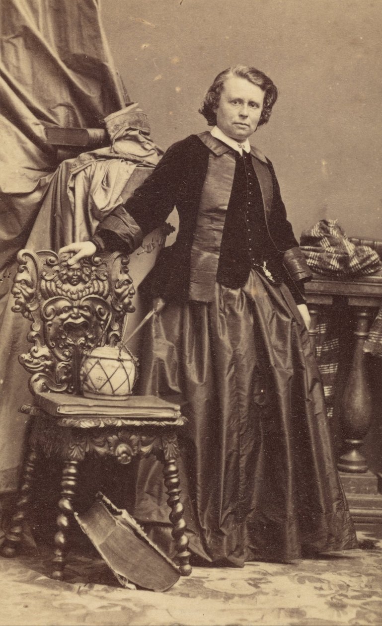 Rosa Mutluluk by Andre Adolphe Eugene Disderi