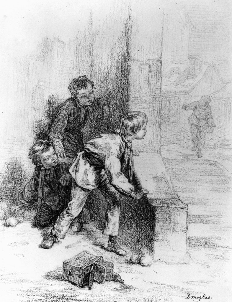 okul erkekleri by André Henri Dargelas