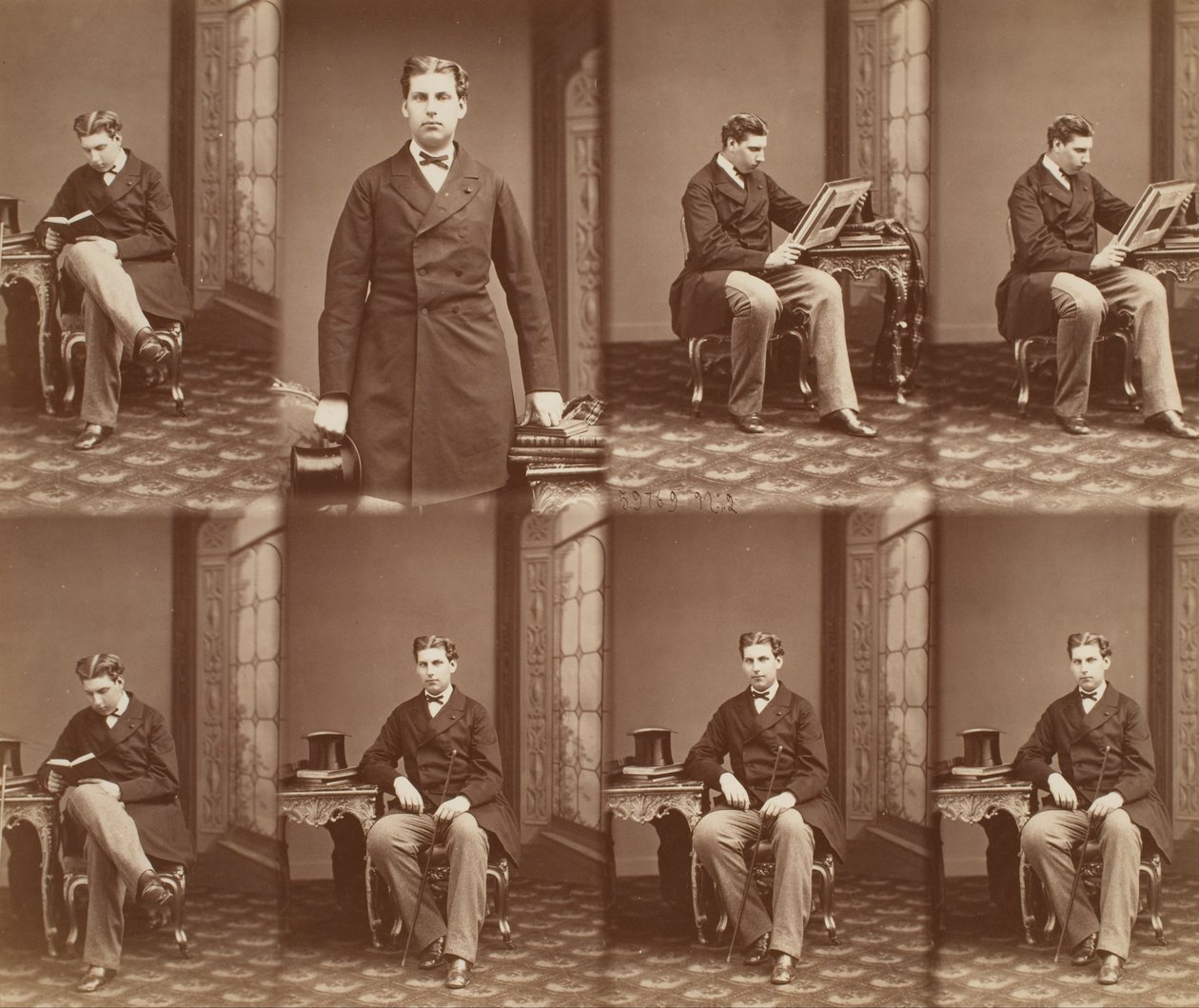 Coimbra Dükü by Andre Adolphe Eugene Disderi