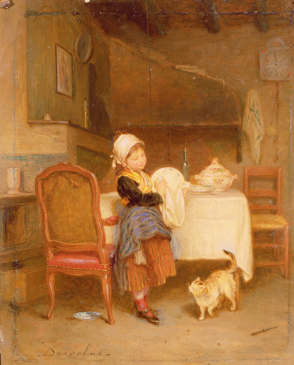 Küçük Temizlikçi by André Henri Dargelas