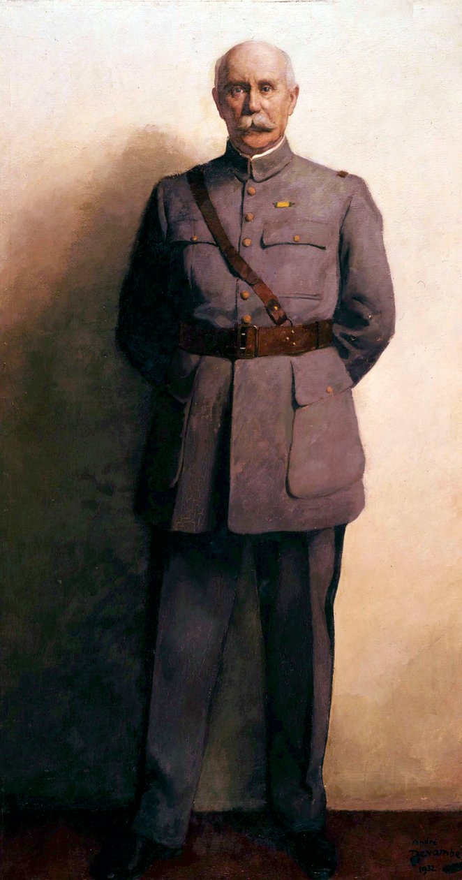 French marshal Philippe Petain, 1932  by Andre Devambez