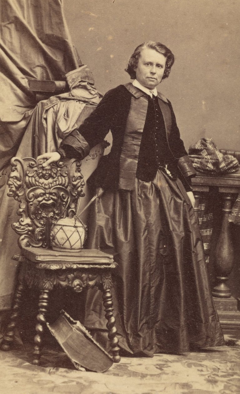 Rosa Mutluluk by Andre Adolphe Eugene Disderi