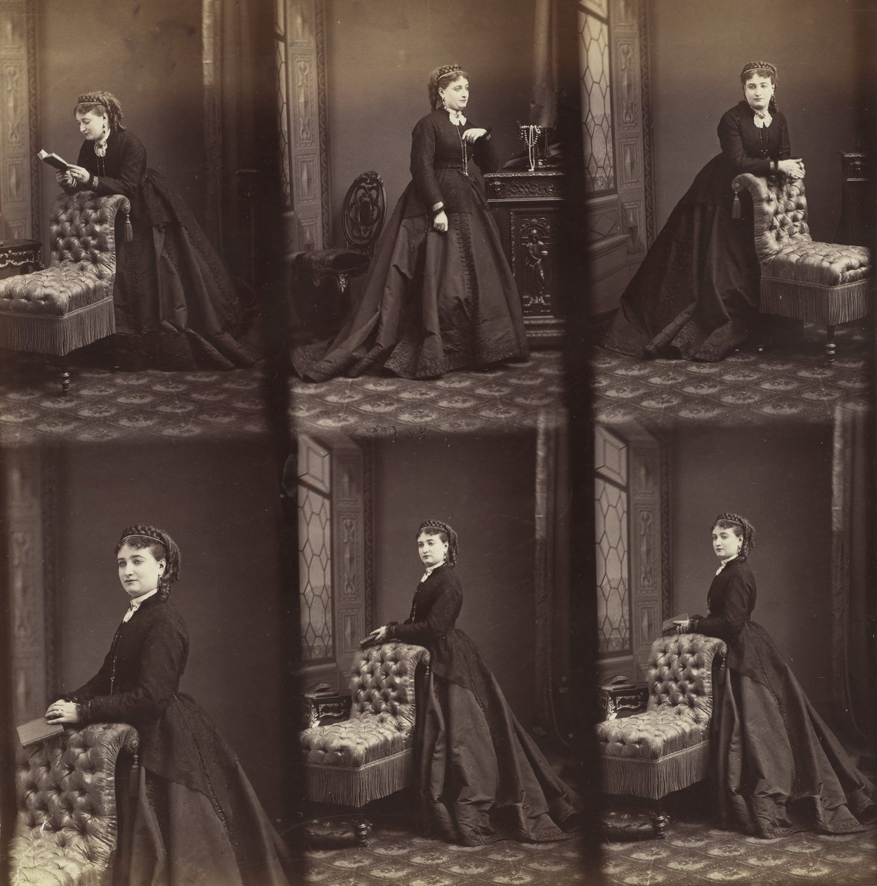 Valois, 1866. by Andre Adolphe Eugene Disderi