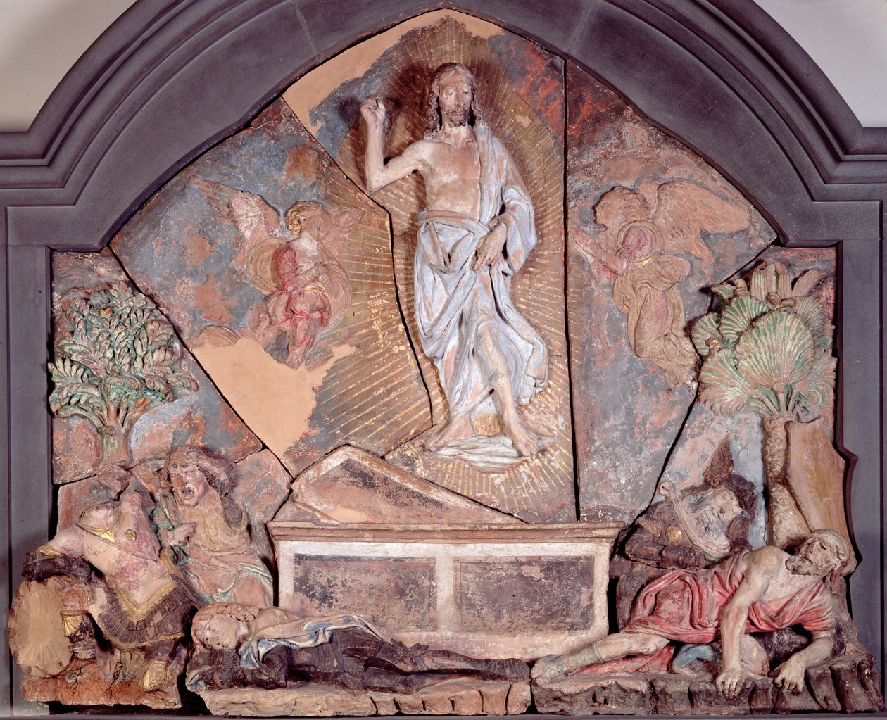 Careggi Dirilişi (polikrom pişmiş toprak) by Andrea del Verrocchio