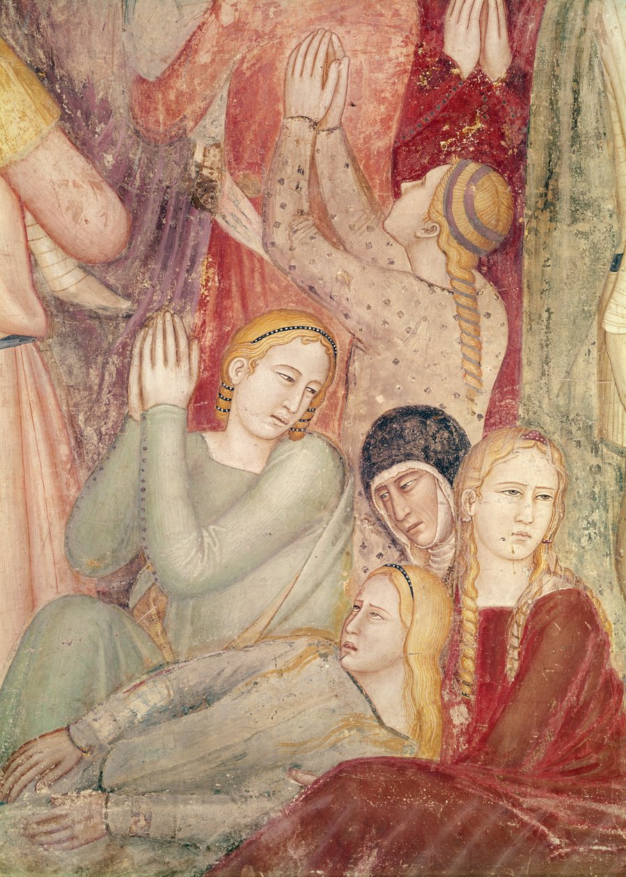 Aziz Petrus Şehitinin Vaazı, c.1366-68 (detay 439289) by Andrea di Bonaiuto