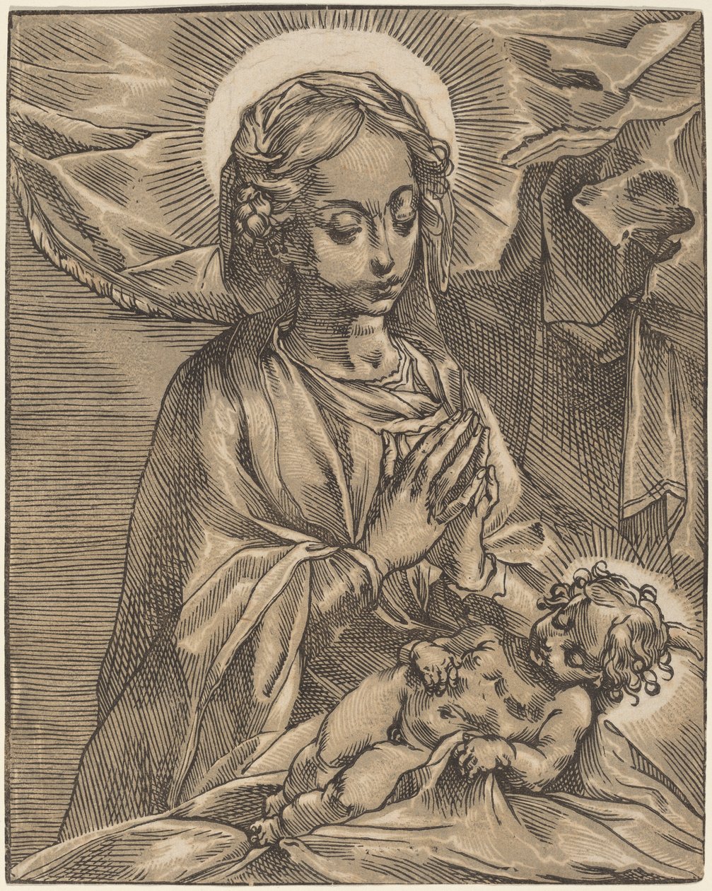 Madonna ve Çocuk, 159193. by Andrea Andreani