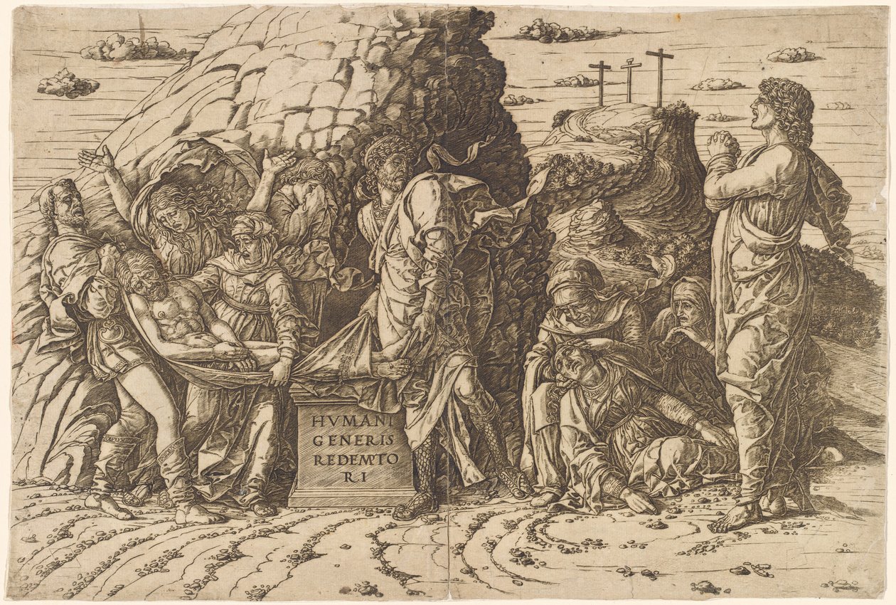 Mezar, c. 1470 1475. by Andrea Mantegna