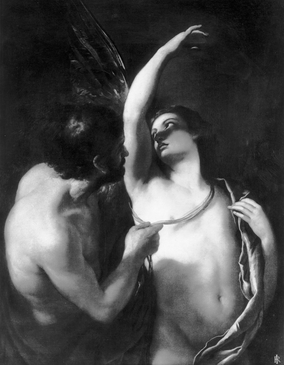 Daedalus ve İkarus by Andrea Sacchi