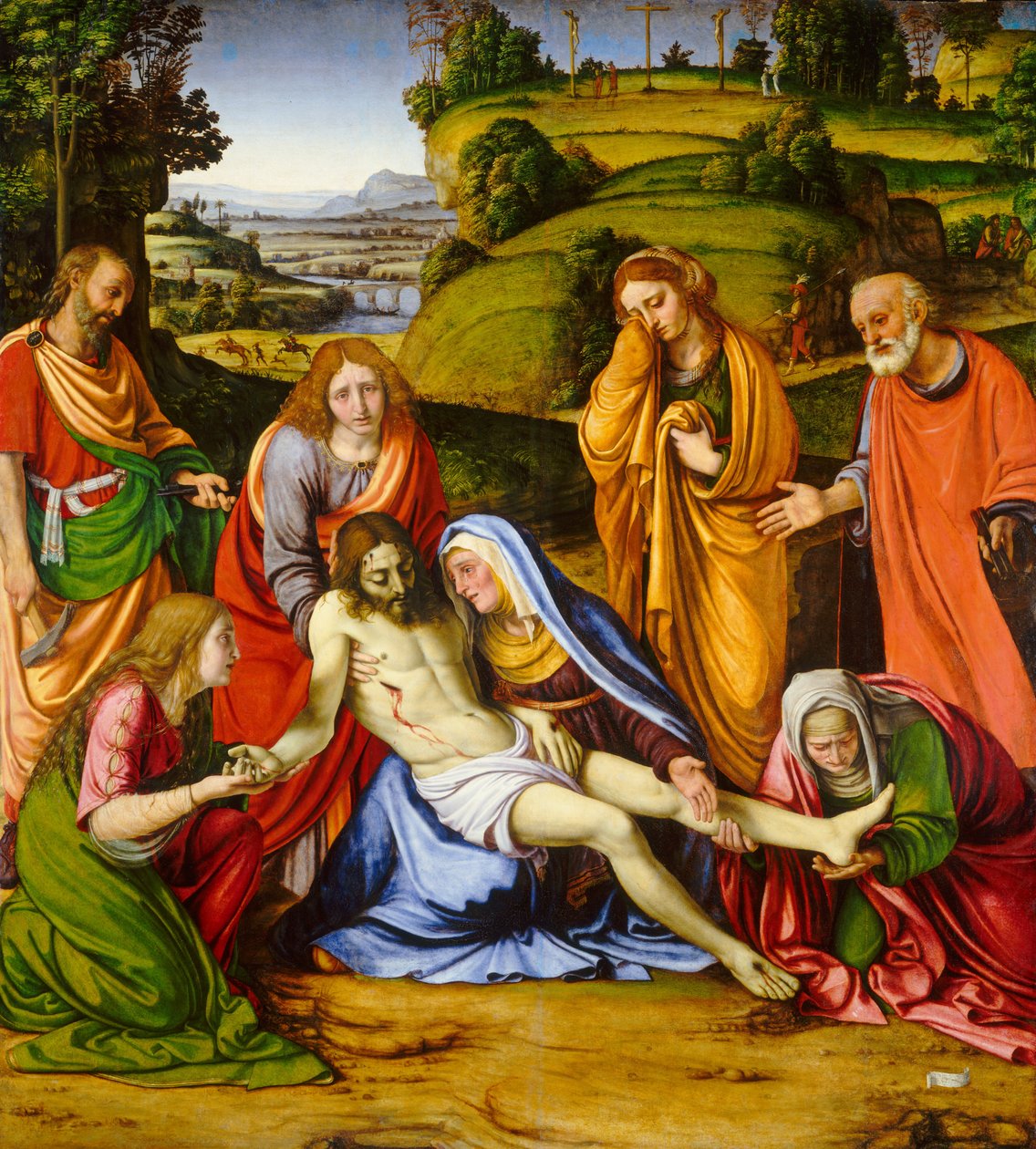 Ağıt, c. 1505-1507. by Andrea Solario