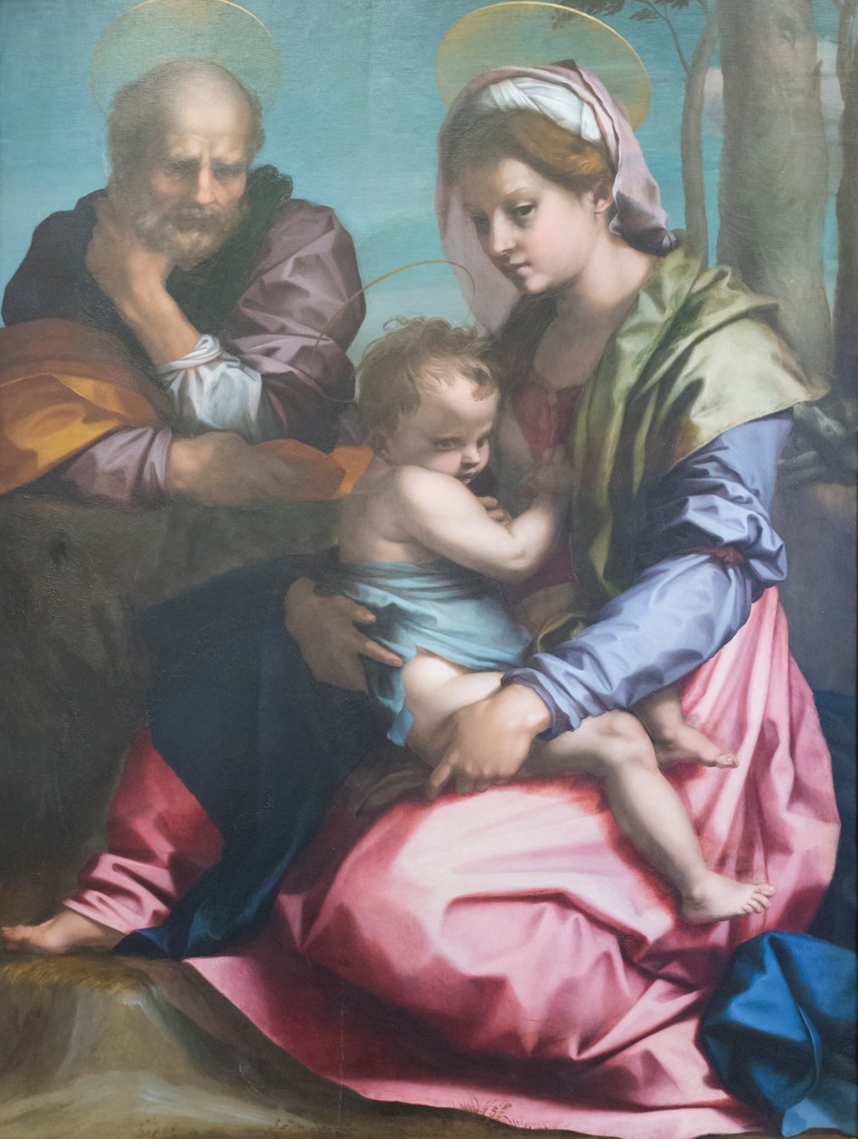 Kutsal Aile by Andrea del Sarto
