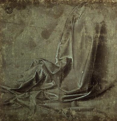 Perdelik Çalışması by Andrea del Verrocchio