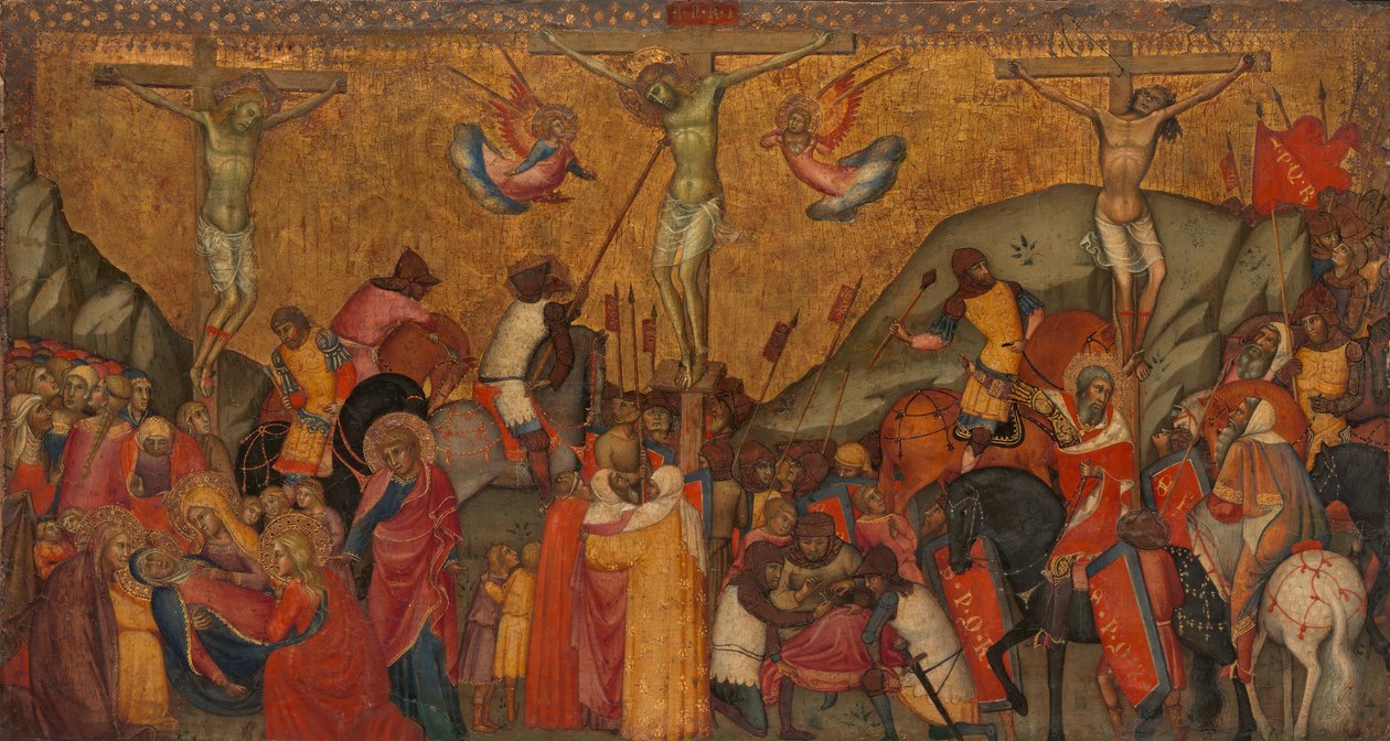 Çarmıha Gerilme. by Andrea di Bartolo