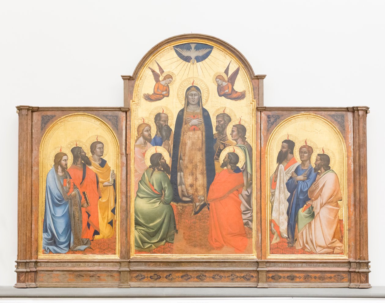 Pentekost by Andrea di Cione Orcagna