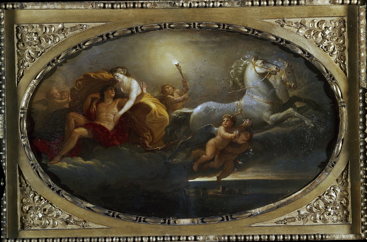 Cefalo ve Aurora by Andrea the Elder Appiani