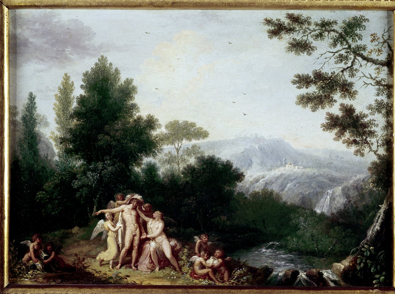 Mars ve Venüs by Andrea the Elder Appiani
