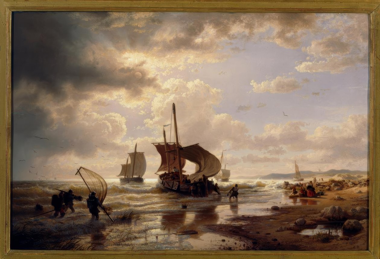 A. Achenbach, açık hava by Andreas Achenbach