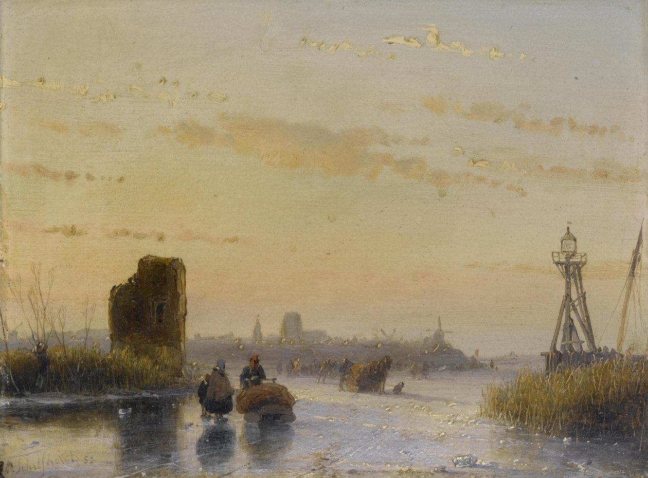 by Andreas Schelfhout