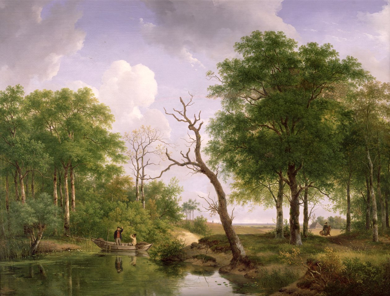 Bilinmeyen resim by Andreas Schelfhout