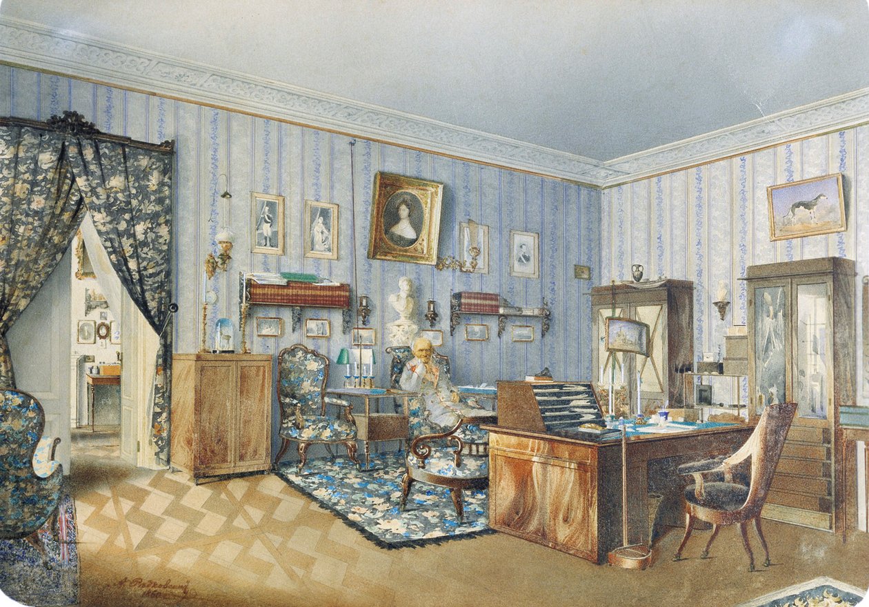 İçişleri, 1860. by Andrei Alexeevich Redkovsky
