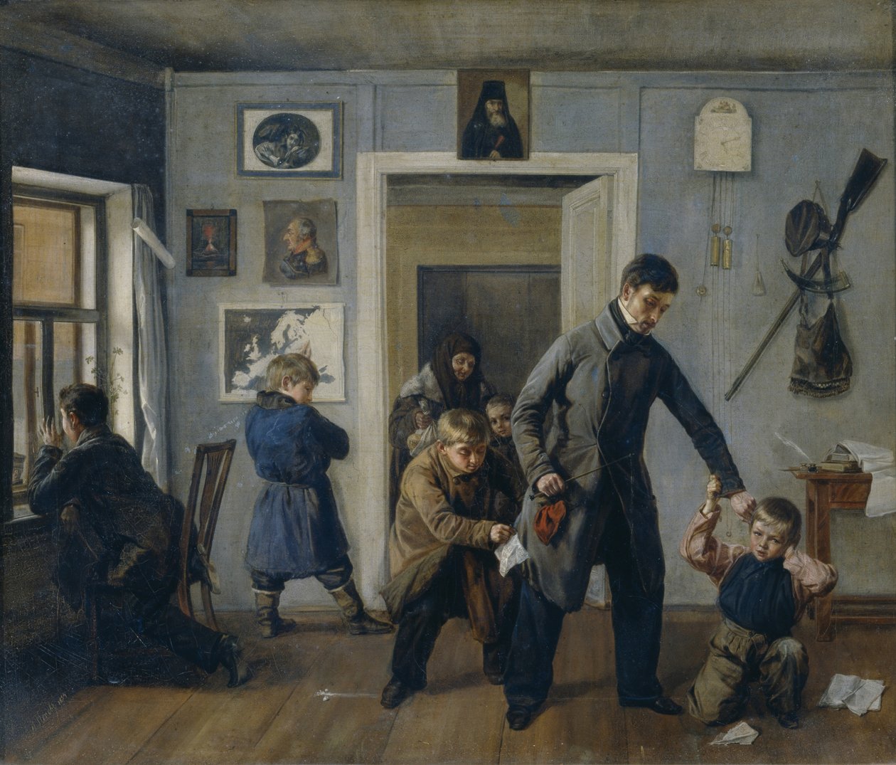 okulda, 1854 by Andrei Andreyevich Popov