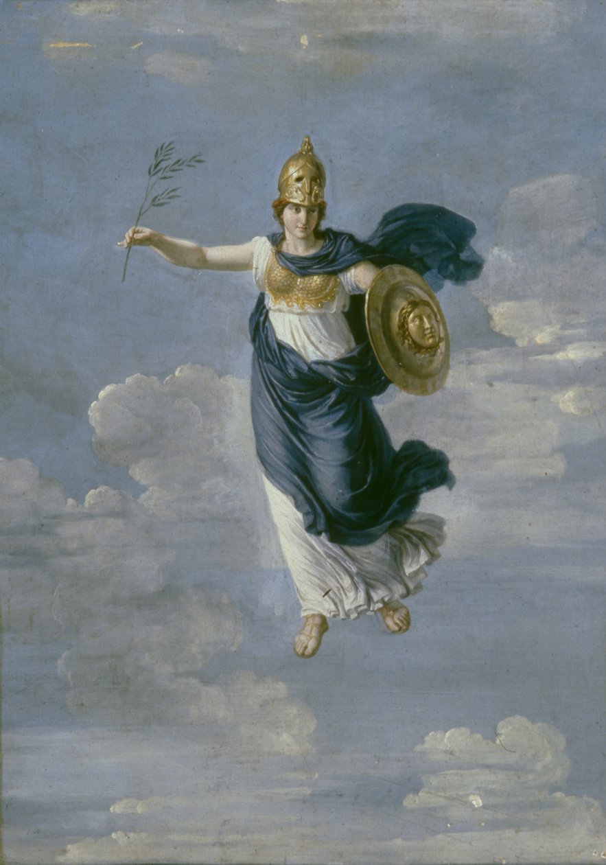 Göklerde Minerva, 1820 by Andrei Ivanovich Ivanov