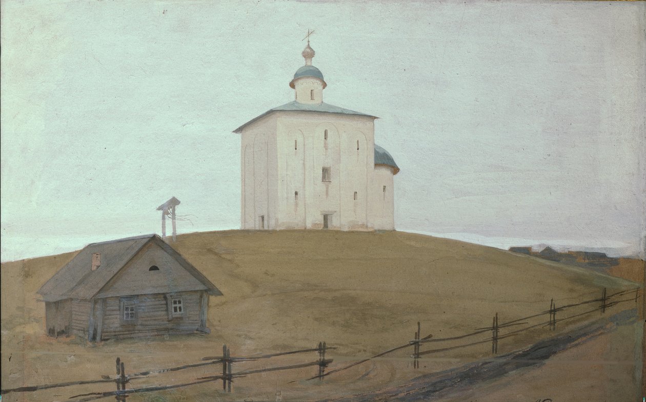 Bir Kilise, 1903 by Andrei Petrovich Ryabushkin