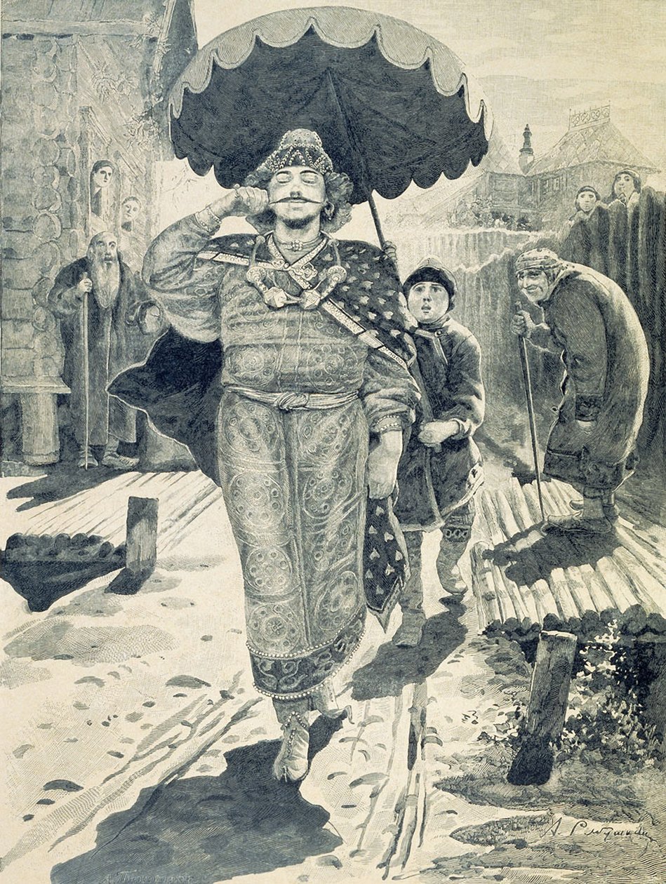 Churila Plyonkoviç, 1895 by Andrei Petrovich Ryabushkin