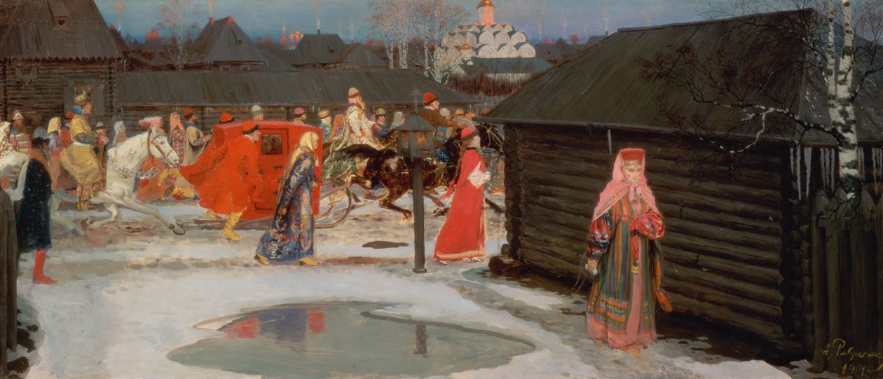 Düğün Alayı by Andrei Petrovitch Rjabuschkin