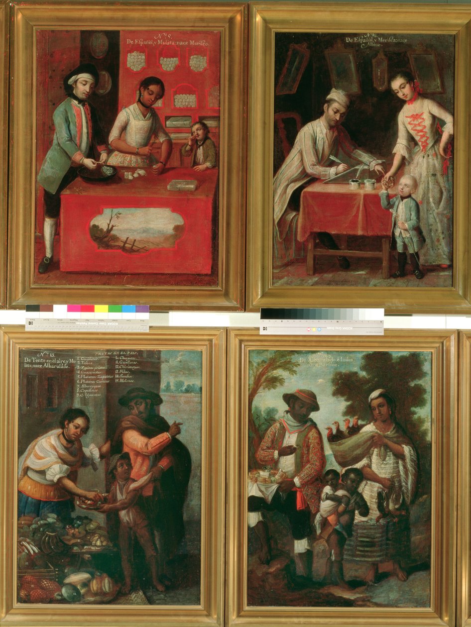 Dört Farklı Irk Grubu by Andres de Islas