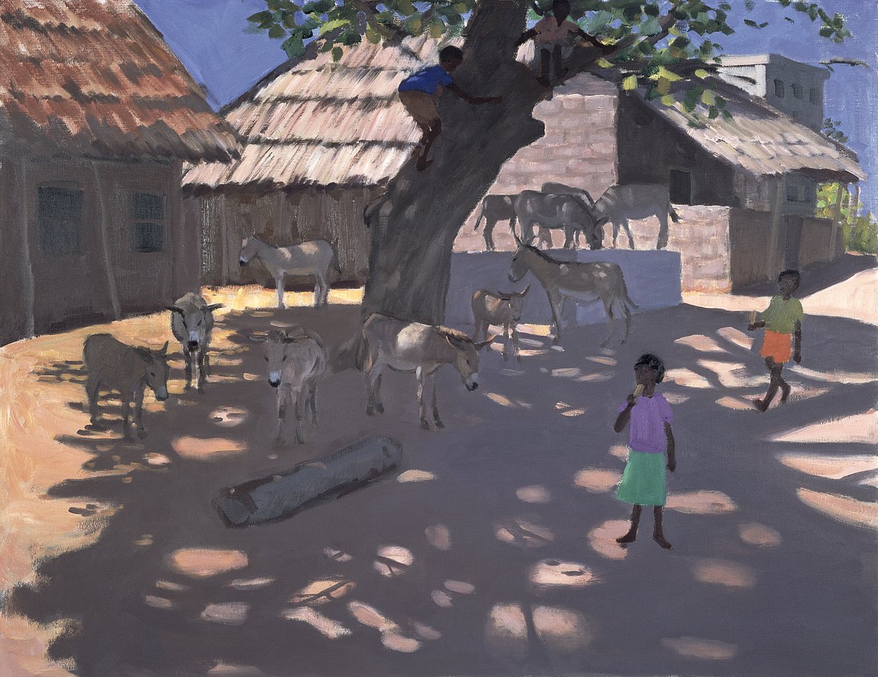 Eşekler, Lamu, Kenya, 1995 by Andrew Macara
