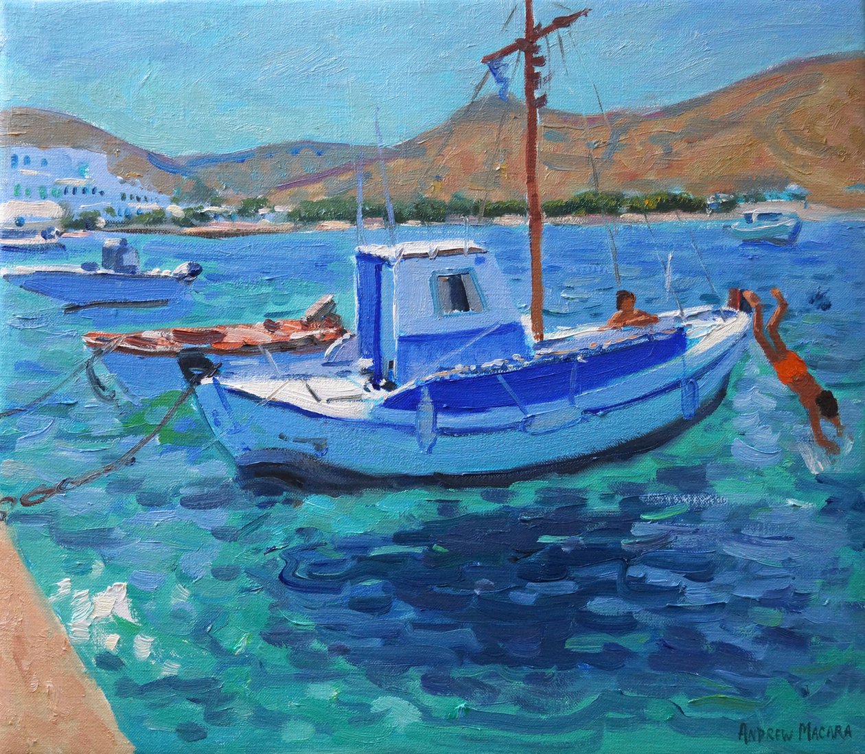 Balıkçı teknesi by Andrew Macara