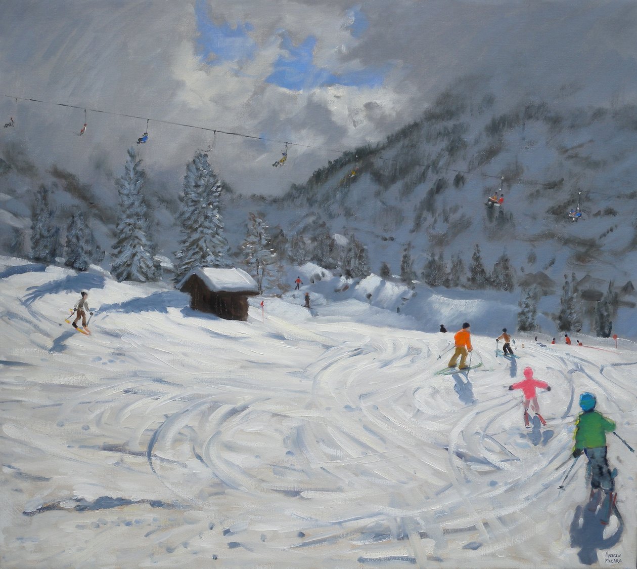 Kitzbühel, Avusturya, 2008 by Andrew Macara