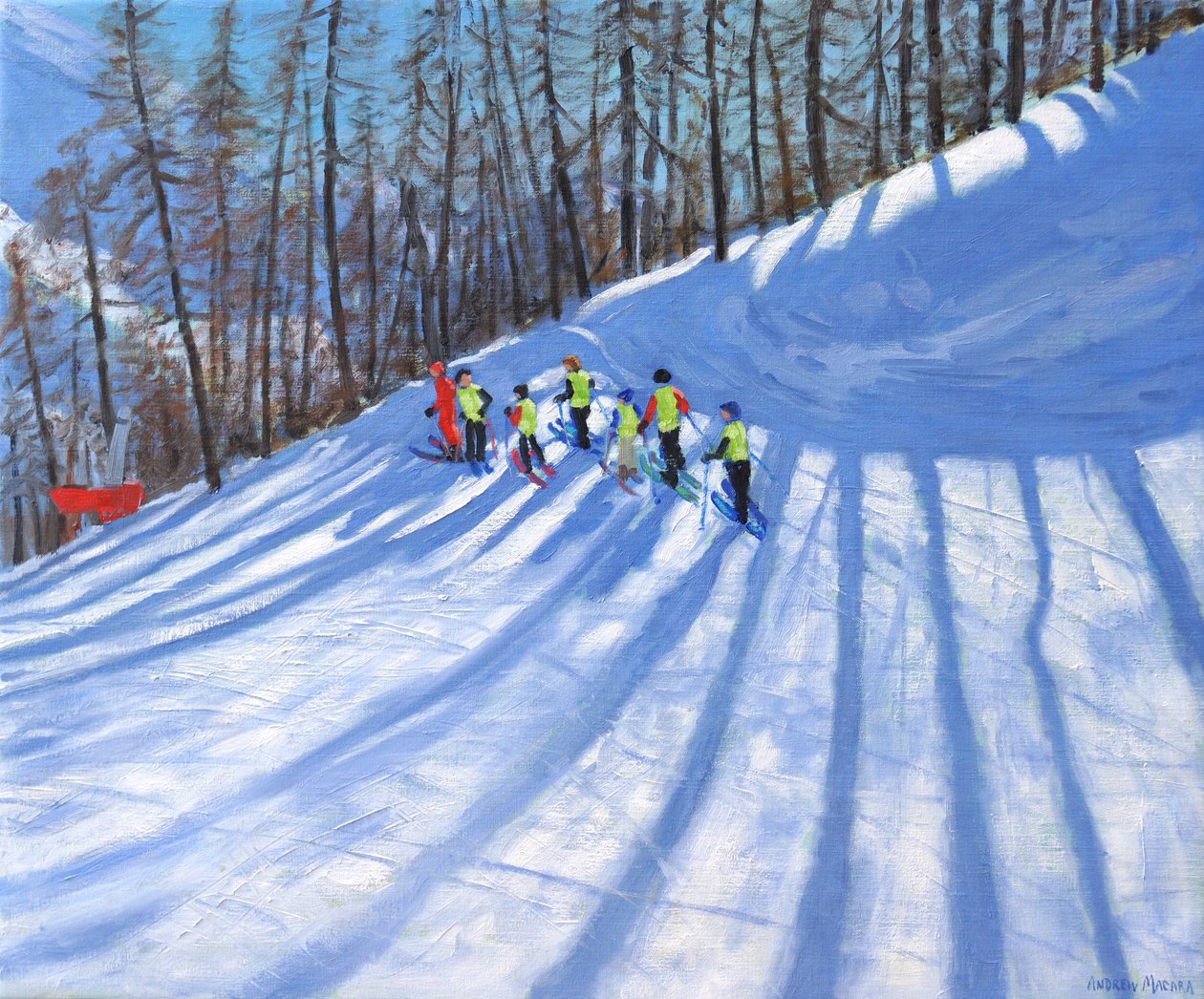 Kayak dersi,Tignes,Fransa, by Andrew Macara