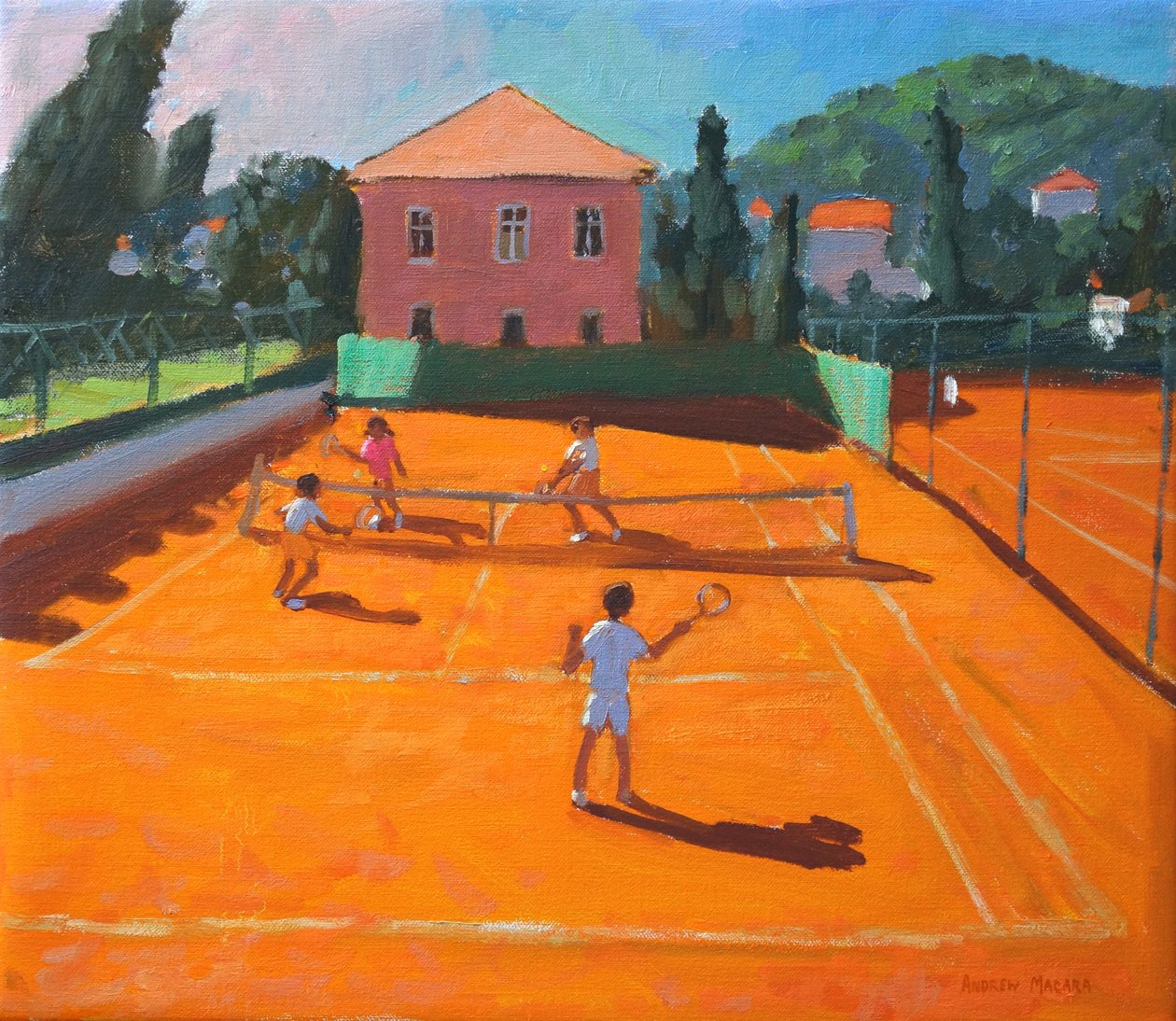 Clay Court Tenis,Lapad,Hırvatistan,2012, by Andrew Macara