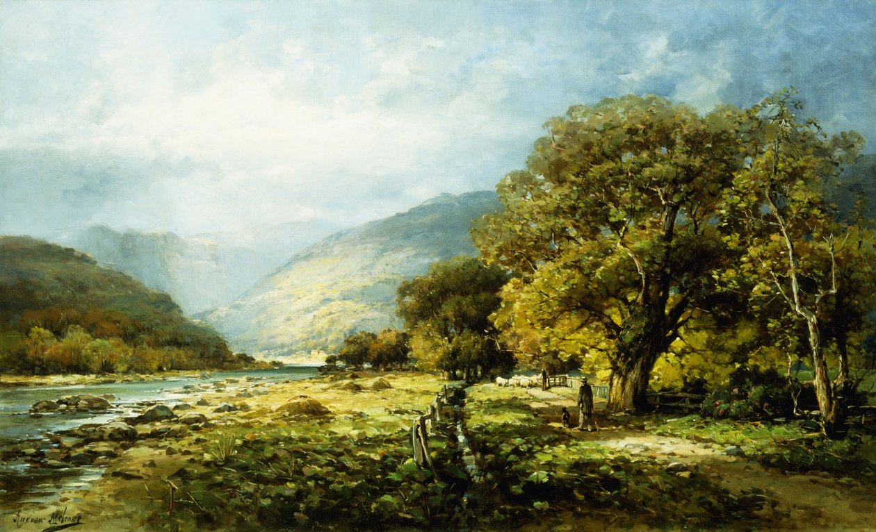 Nehir Boyunca Bir Yürüyüş, by Andrew Melrose