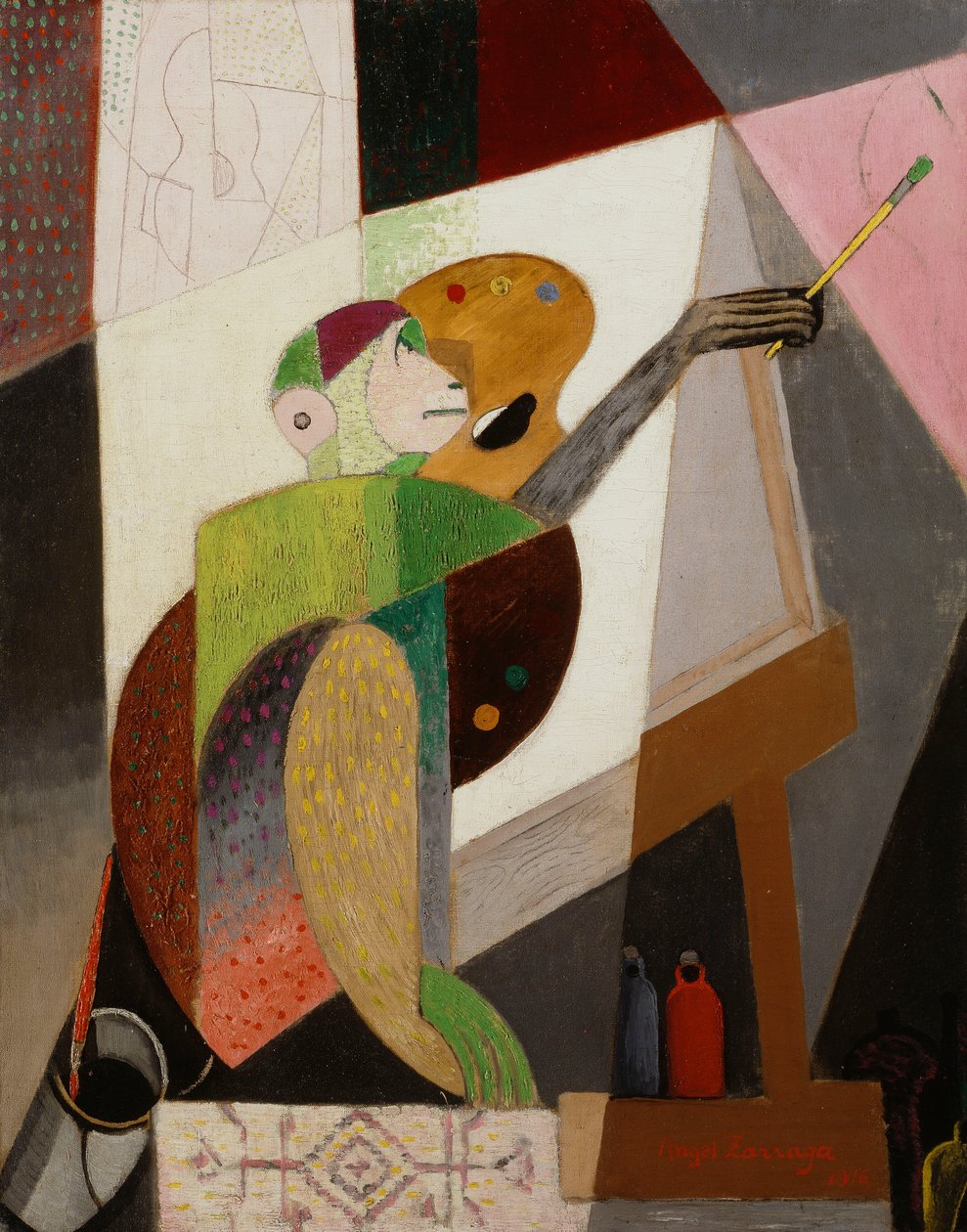 Maymunlar No.2 (Maymun Ressamı) by Ángel Zárraga