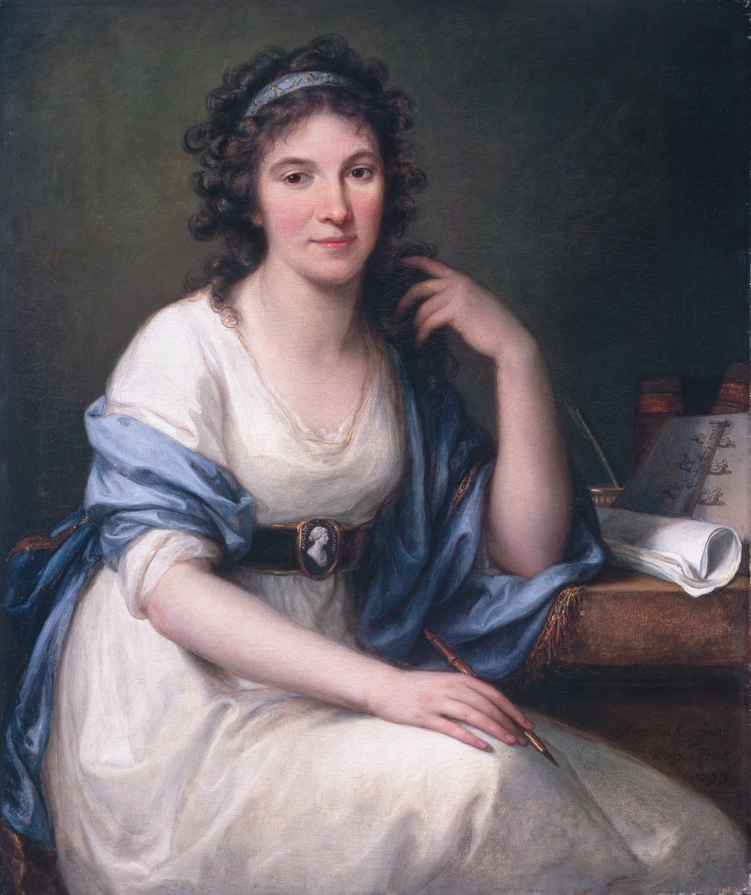 Ellis Cornelia Şövalyesi by Angelica Kauffman