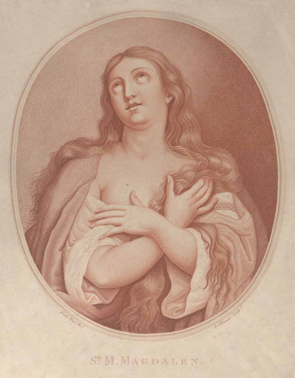 Aziz Mary Magdalen, 15 Ocak 1779. by Angelo Albanesi