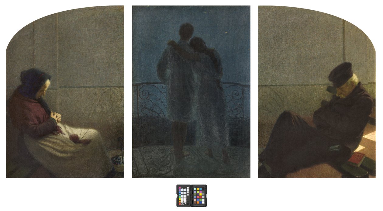 Rüya ile gerçek arasında mı? by Angelo Morbelli