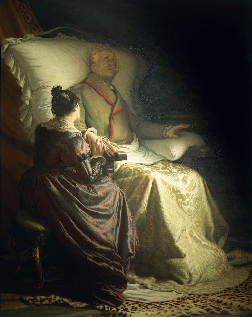 Ölen Goethe by Angelo Morbelli