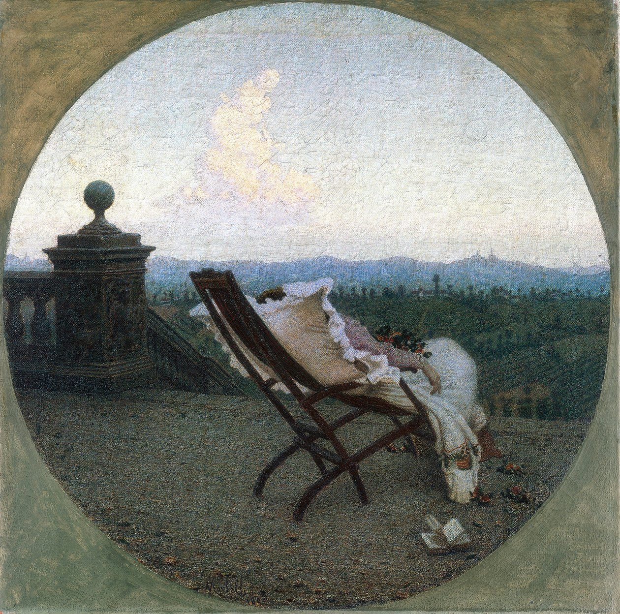 Savanza, 1892-1895. by Angelo Morbelli