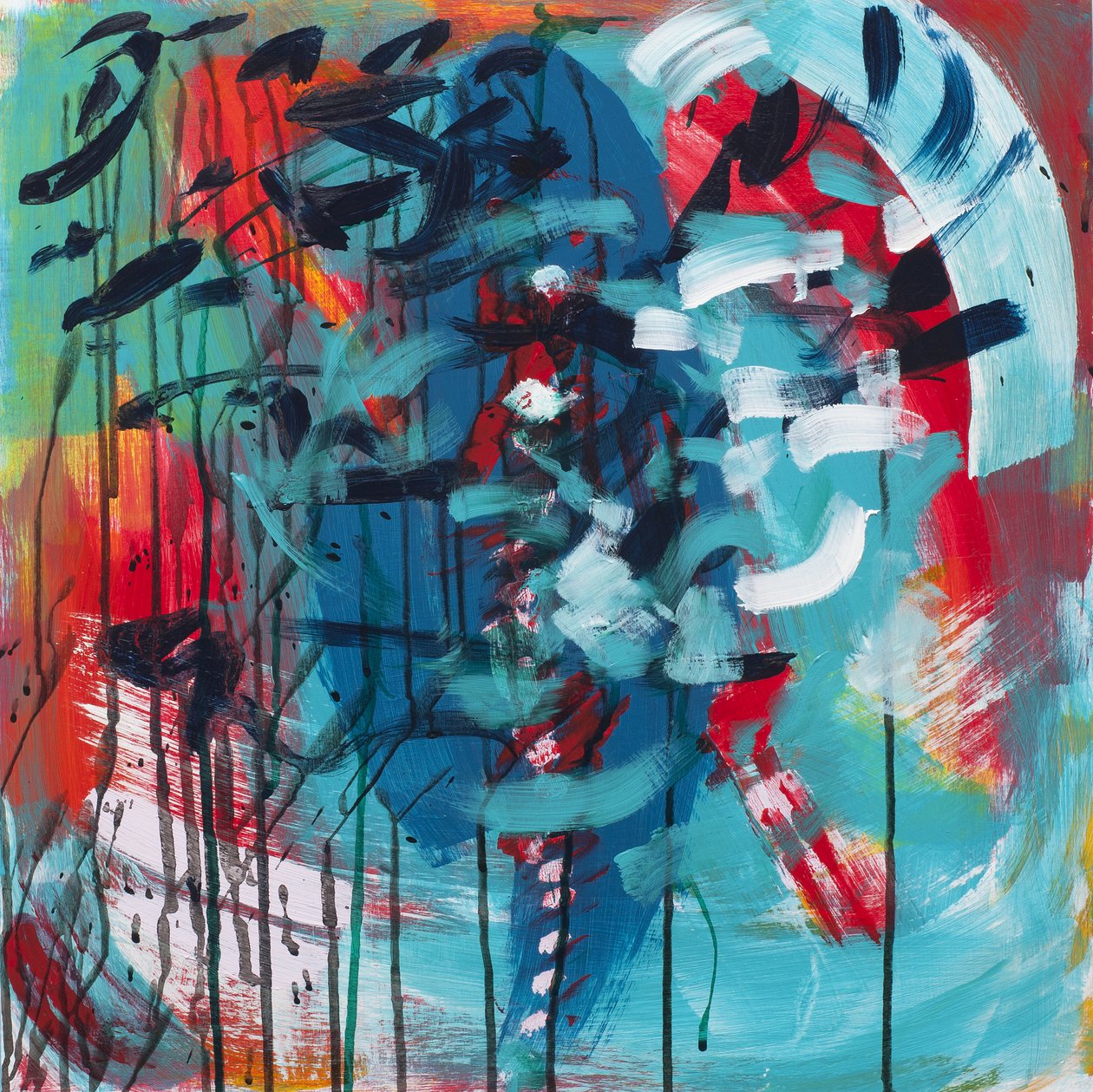 Ağaçların Arasında Yaşamak III, 2017 by Angie Kenber
