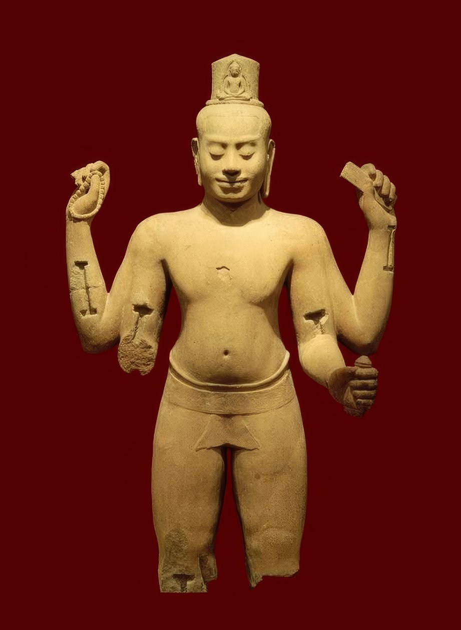 Bodhisattva Lokesvara / Kmer Sanatı by Angkor Thom