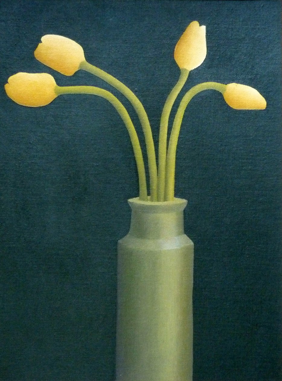 Dört Sarı Lale, 1982 by Anna Phillips