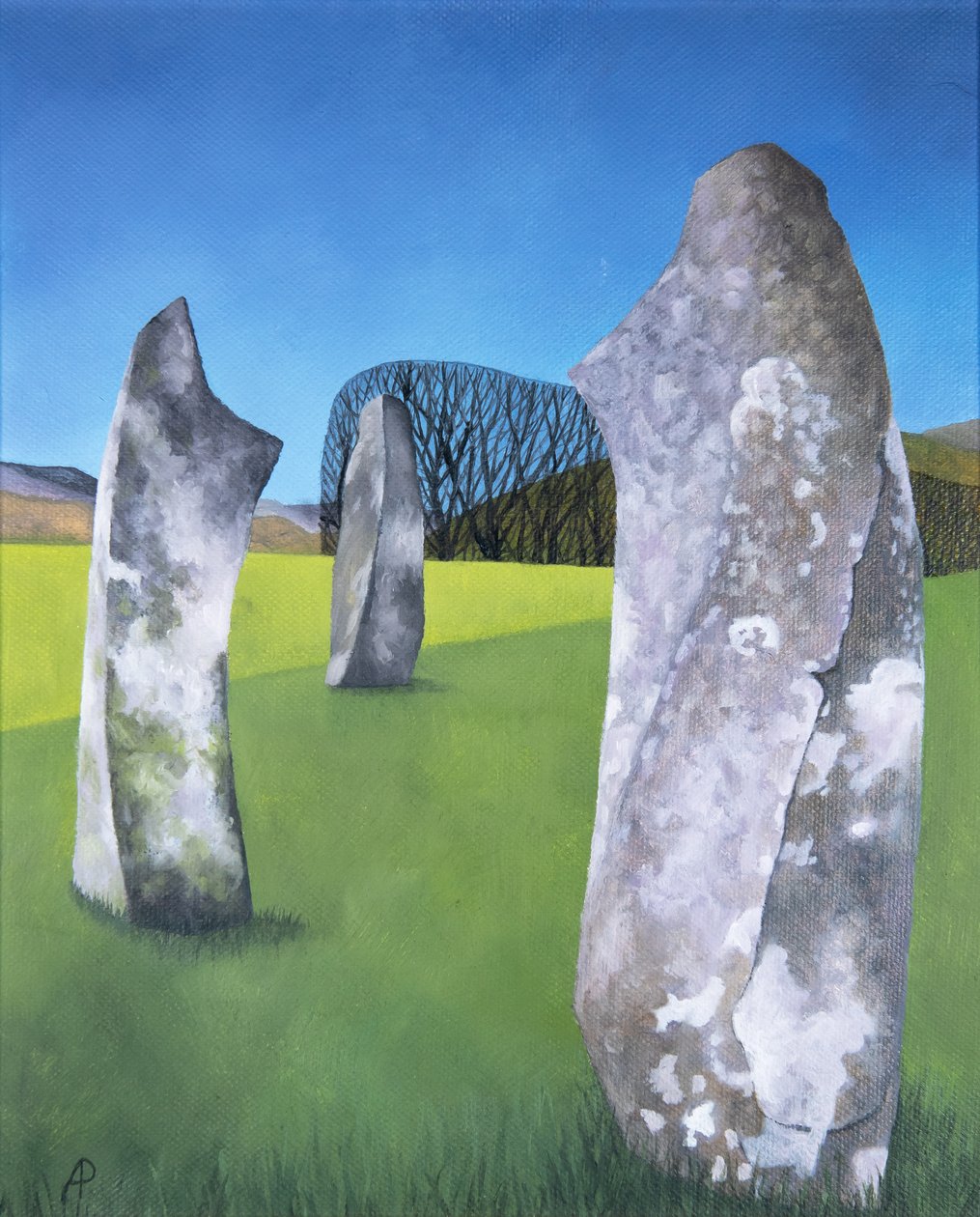 Kilmartin Taşları 2, 2018 by Anna Phillips